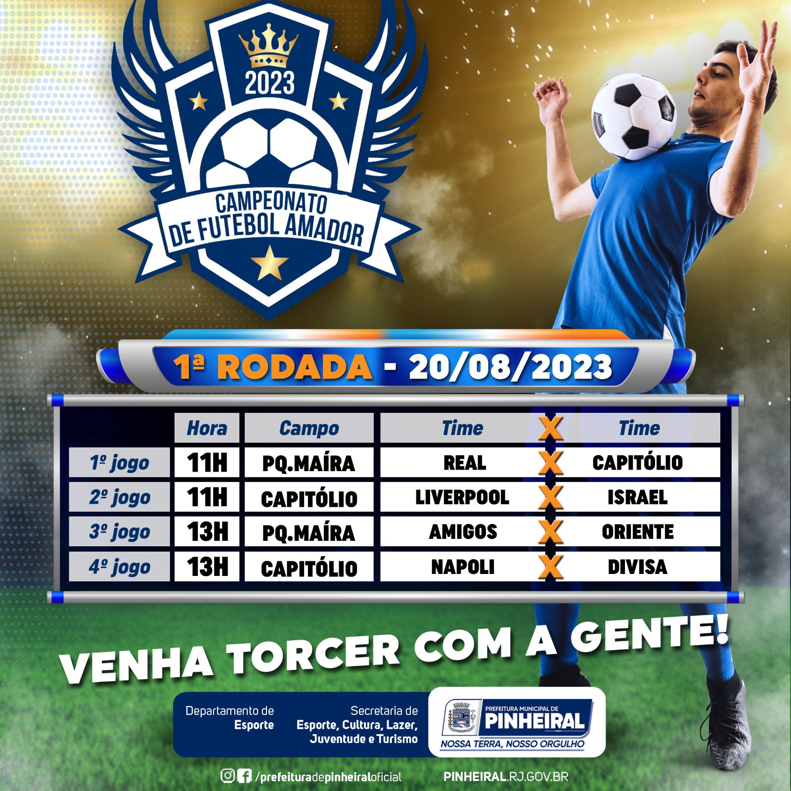 Campeonato de futebol amador de habitação começa hoje (16) - Click